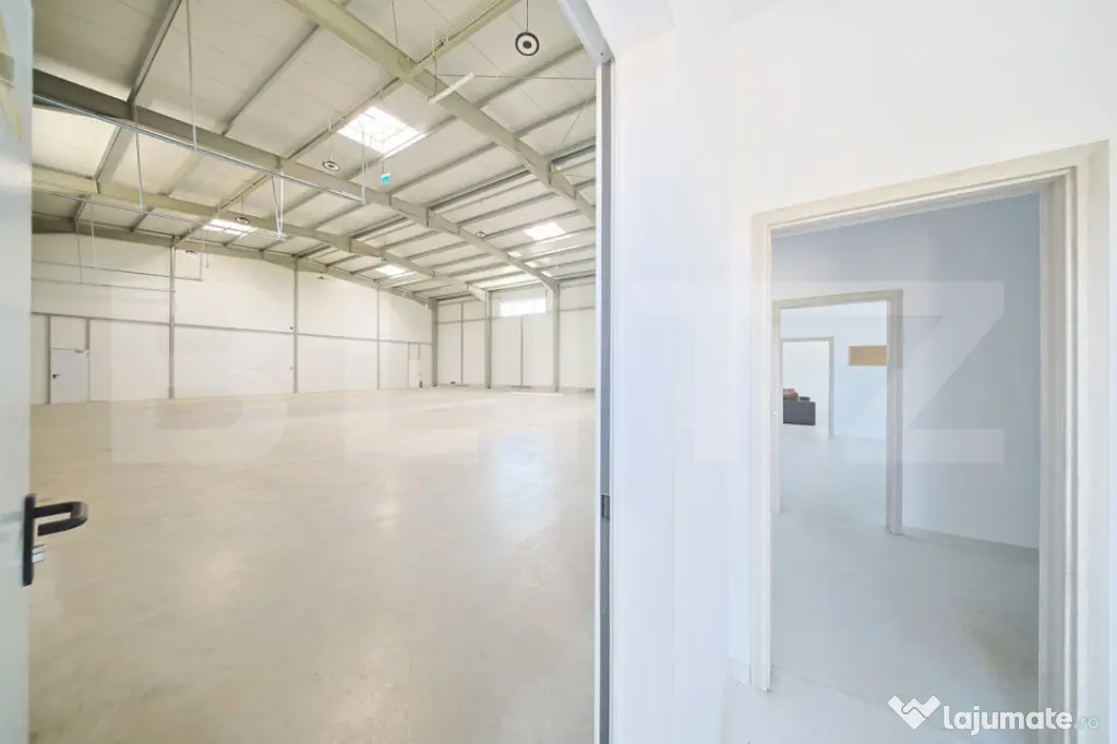 Hala cu cladire birouri, 955 mp, 2850 mp teren, Campia Turzi - Cluj-Napoca (Cluj)