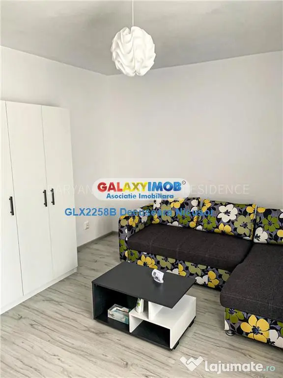 Garsoniera mobilata, utilata in Militari Residence 300 euro