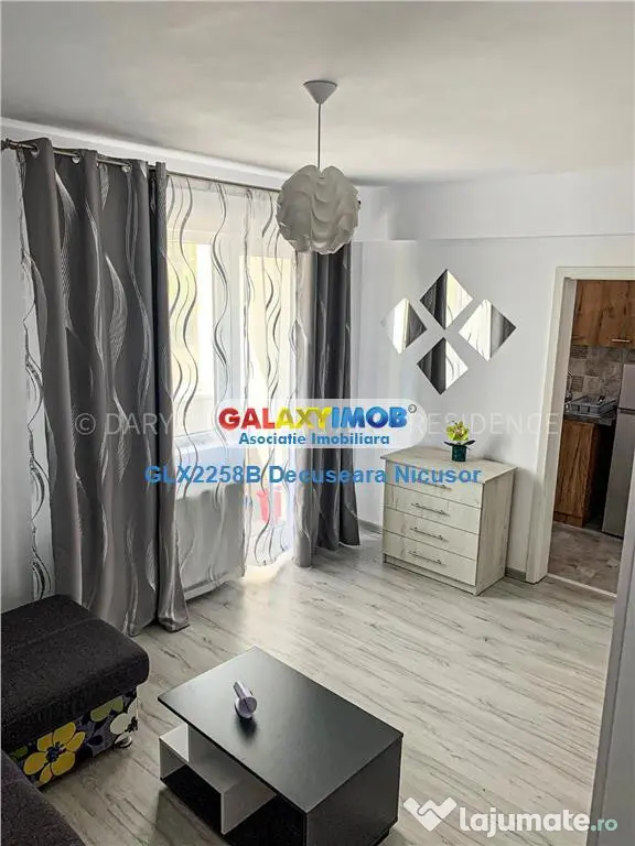 Garsoniera mobilata, utilata in Militari Residence 300 euro
