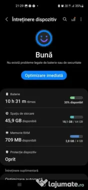 Telefon Rezistent la apa si socuri Samsung Xcover Pro