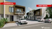 Apartament tip Duplex cu 4 camere și curte individuală de 