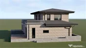 Teren 1000 mp & Proiect Duplex P+E, Sinaia - Zamora, Panoram 