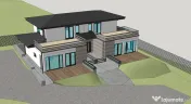 Teren 1000 mp & Proiect Duplex P+E, Sinaia - Zamora, Panoram 