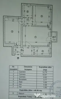 Apartament 3 camere P-ța Reșița ideal familie