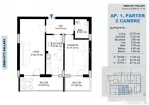 2 Camere decomandate | Încălzire în Pardoseală | Comisio