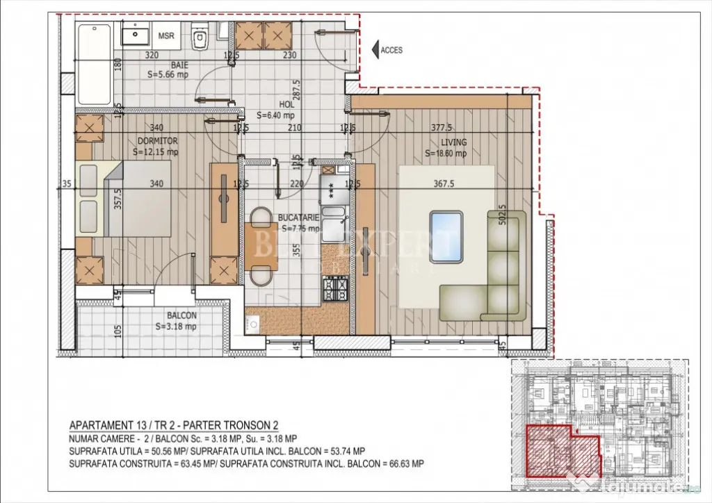 2 Camere | Ideal pentru Locuit sau Investiție | Theodor Pal