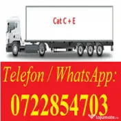 Sofer cap tractor + semiremorca prelata. CUrse RO-Grecia Tur / retur