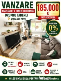 - 4 camere - Drumul Taberei - Metrou Raul Doamnei - mobil
