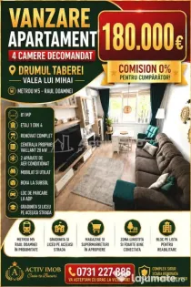 - 4 camere - Drumul Taberei - Metrou Raul Doamnei - mobil