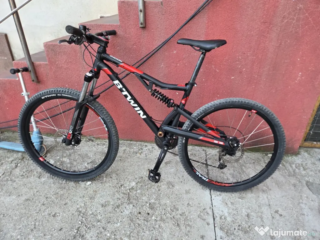 Bicicleta montain bike Rockrider 520 s Full suspension