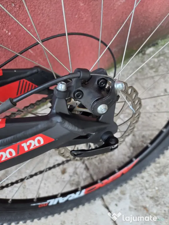 Bicicleta montain bike Rockrider 520 s Full suspension