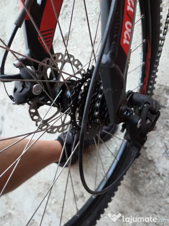 Bicicleta montain bike Rockrider 520 s Full suspension