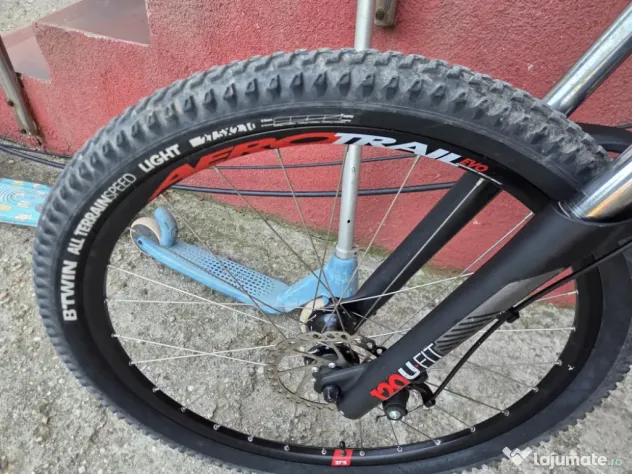 Bicicleta montain bike Rockrider 520 s Full suspension