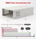 Carcasa Riden RD6006 RD6012 RD6018 S12A/S800