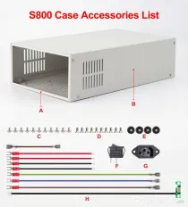 Carcasa Riden RD6006 RD6012 RD6018 S12A/S800