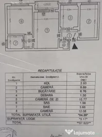Proprietar/ persoană fizică – Ap. 3 camere, etaj 1 - 600 mp pana la Palas Mall