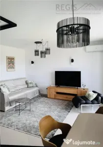 Proprietate amenajata designer, panorama munte, parcare acop