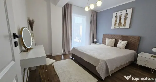 Apartament 2 camere 49mp, balcon 6mp, ultrafinisat, zona Ero