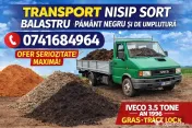 Vand Nisip,Balastru,Pământ Negru 