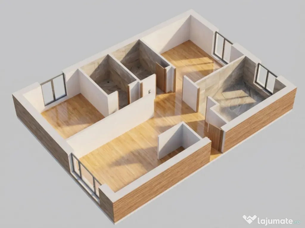 Apartament 3 CAM, SU 70MP MARASTI