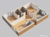 Apartament 3 CAM, SU 70MP MARASTI 