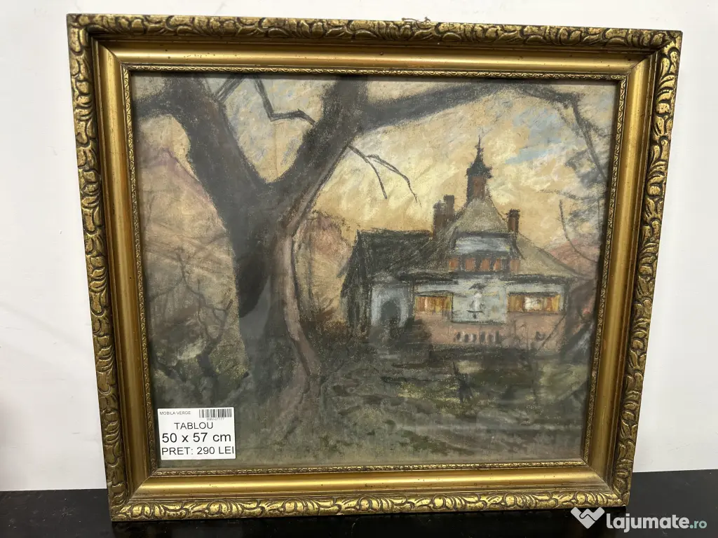 6 buc Tablouri Vintage si Decorative cu rame ornamentale; Tablou cu Rama Picturi