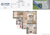 Casa individuala complet finisata 3 camere si 290 mp teren