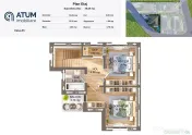Casa individuala complet finisata 3 camere si 290 mp teren