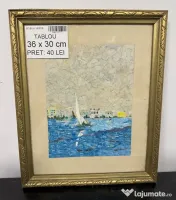 6 buc Tablou Vintage Diverse marimi si Rame; Tablou vechi; Arta; Ilustratii