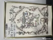 6 buc Tablou Vintage Diverse marimi si Rame; Tablou vechi; Arta; Ilustratii