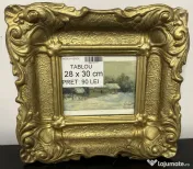 6 buc Tablou Vintage Diverse marimi si Rame; Tablou vechi; Arta; Ilustratii
