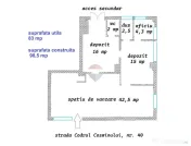 Spațiu comercial de închiriat Brașov Tractorul str. Co...