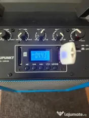 Boxa portabila Blaupunkt MB06, cu tehnologie Bluetooth si putere de 500 W. 