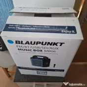 Boxa portabila Blaupunkt MB06, cu tehnologie Bluetooth si putere de 500 W. 