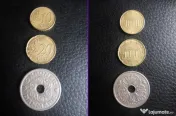 Monede rare 10 si 20 Euro Cent 2002 plus 5 Kroner 1990 