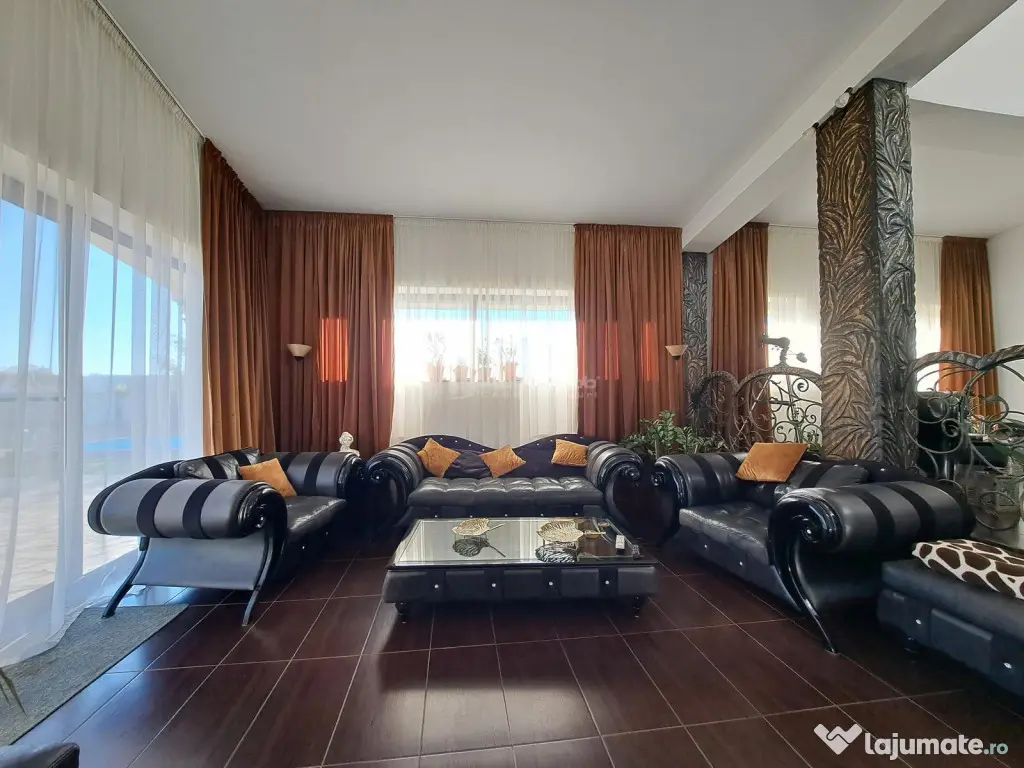 Vila cu piscina - Buftea - 8 camere - 4 bai - 620mp - 2500mp
