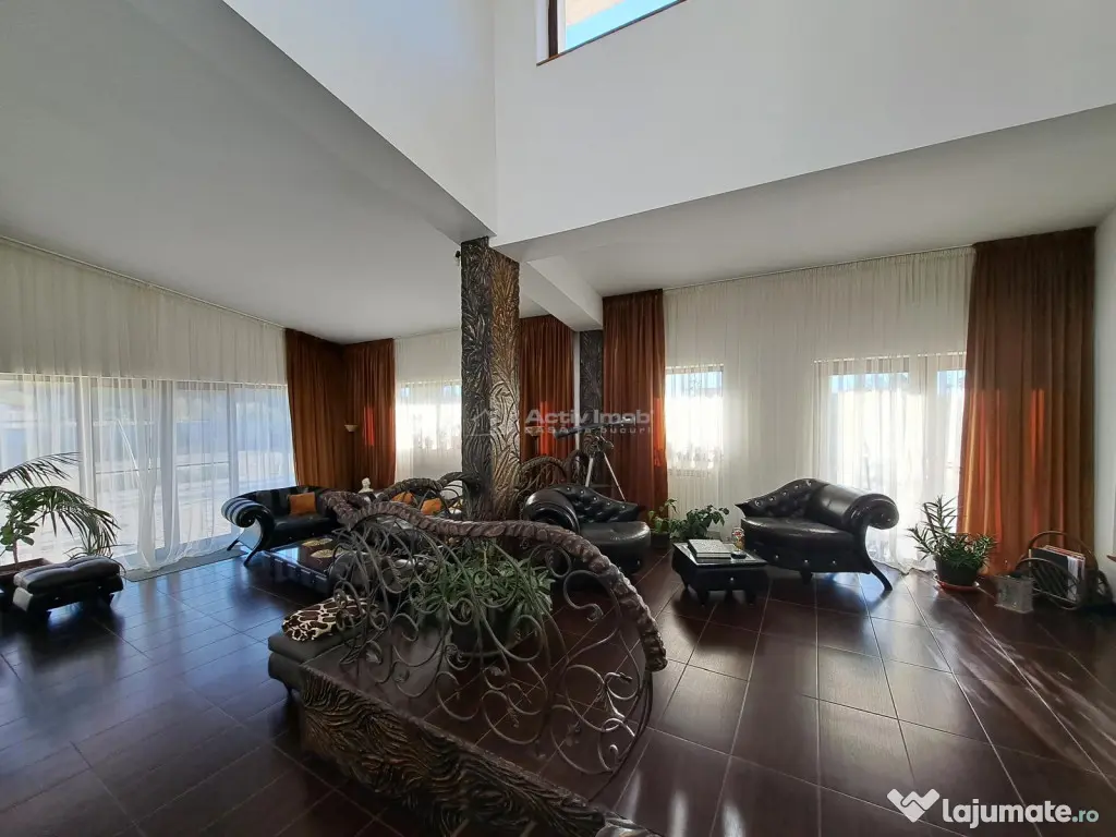 Vila cu piscina - Buftea - 8 camere - 4 bai - 620mp - 2500mp