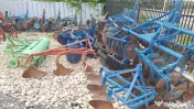 Disc agricol cu 4 baterii 