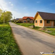 Teren 1.700 mp intravilan, intre case, potential dublu, Lunc 