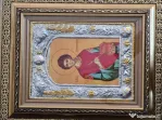 Icoane Argintate-SF Pantelimon,SF Treime,SF Andrei si alti Sfinti -Relief 3 D