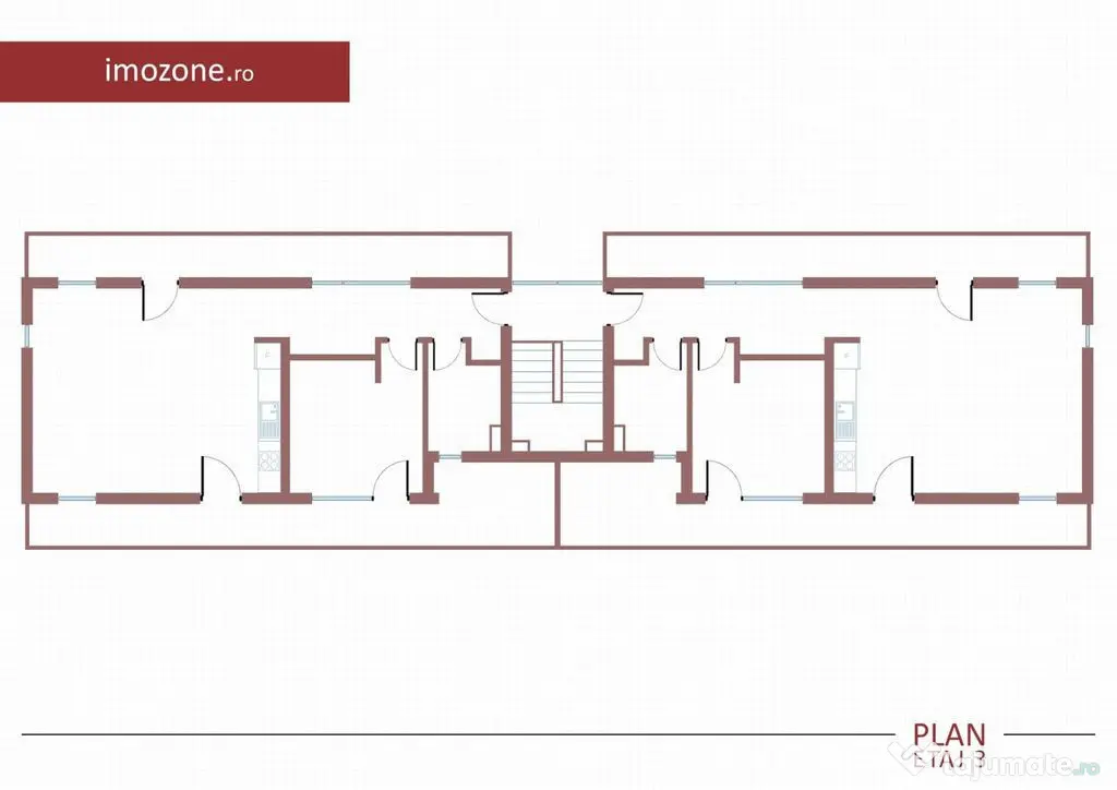 4 camere cu TERASA de 22 mp, 3 bai, etaj 2/3, FINISAT MOD...