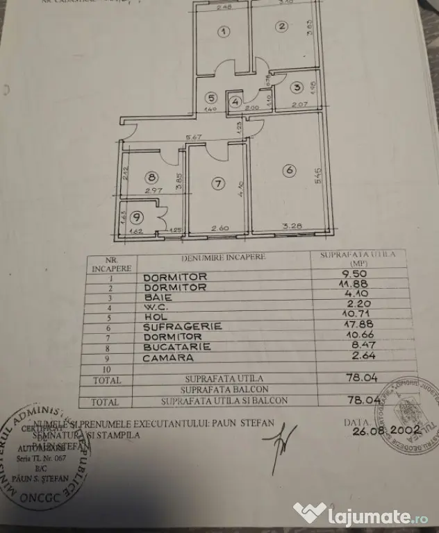 E3- 4 CAMERE DECOMANDAT , PARTER, CENTRALA GAZ - Tulcea (Tulcea)