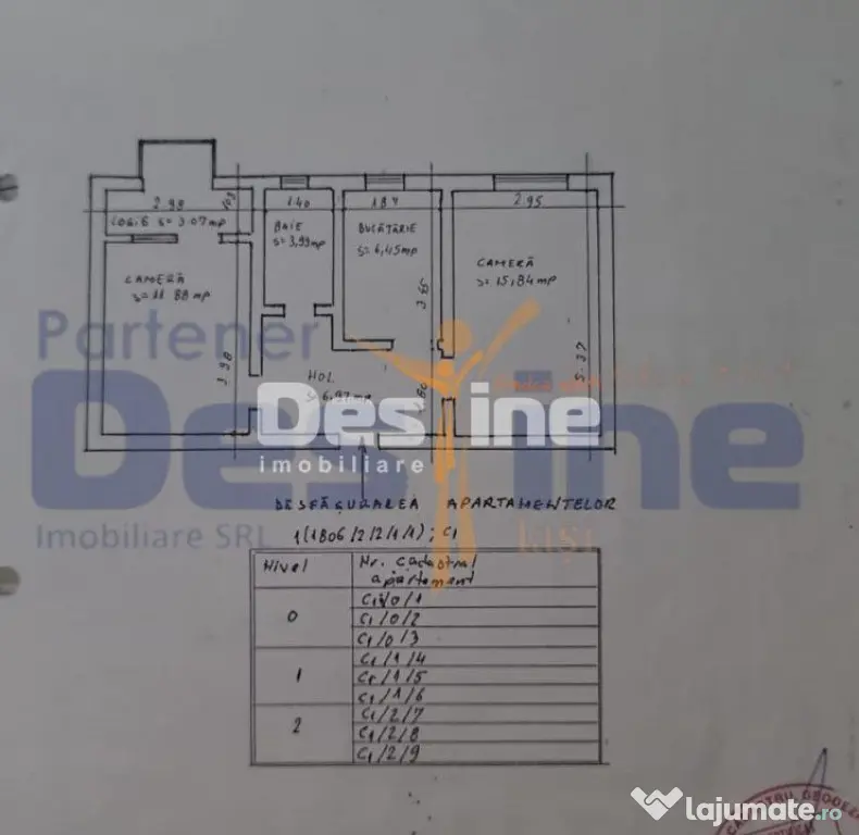 VALEA LUPULUI , Apartament 2 camere, decomandat - Valea Lupului (Iasi)