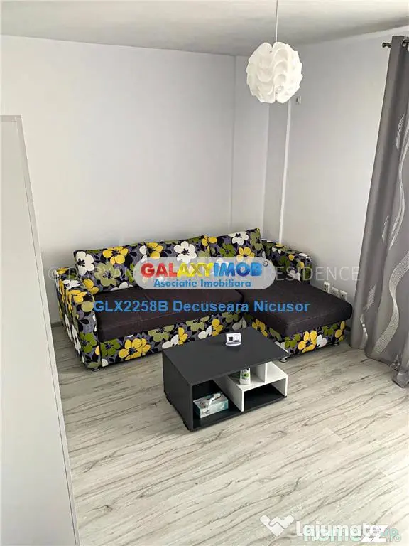 Garsoniera mobilata, utilata in Militari Residence 300 euro