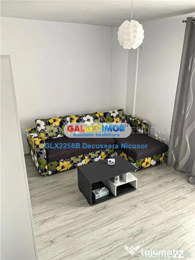 Garsoniera mobilata, utilata in Militari Residence 300 euro