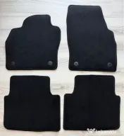 Set covorase originale Skoda Kamiq - CAUCIUC + TEXTIL - NOI 