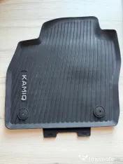 Set covorase originale Skoda Kamiq - CAUCIUC + TEXTIL - NOI 