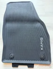 Set covorase originale Skoda Kamiq - CAUCIUC + TEXTIL - NOI 