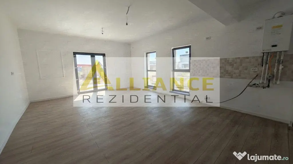 Casa pe parter cu 3 camere, 2 bai si teren de 375 mp