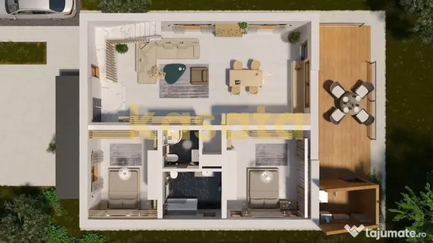 ???? Casă nZEB Premium în ansamblu nou | Personalizare ...